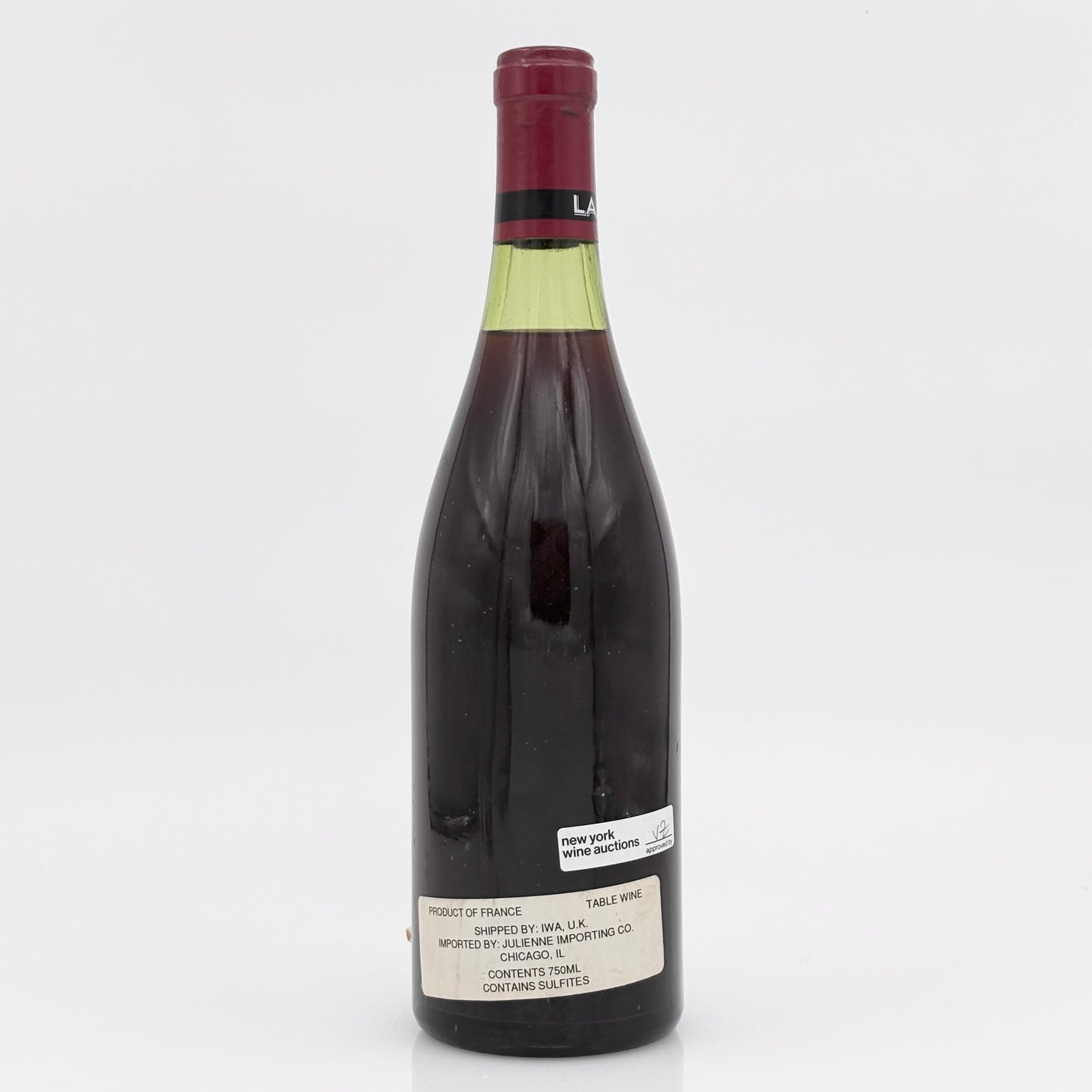 1976 Domaine de la Romanée-Conti La Tâche Monopole Cote de Nuits, France