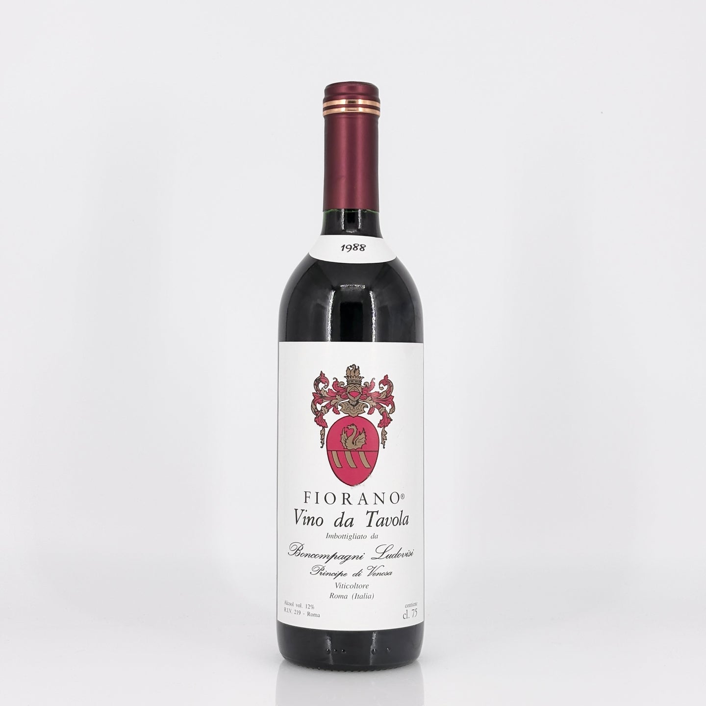1988 Tenuta di Fiorano 'Fiorano' Rosso, Lazio, Italy