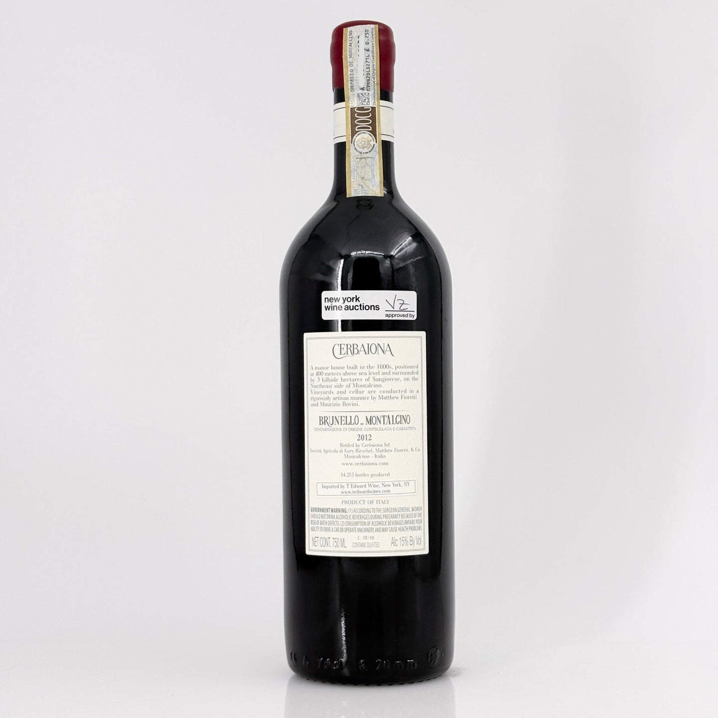 2012 Cerbaiona Brunello di Montalcino, Tuscany, Italy