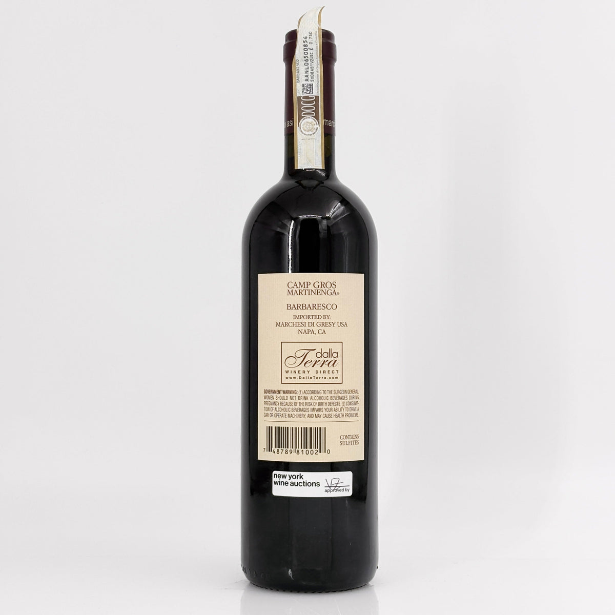 2013 Tenute Cisa Asinari Marchesi di Gresy Camp Gros Martinenga Barbaresco DOCG, Italy