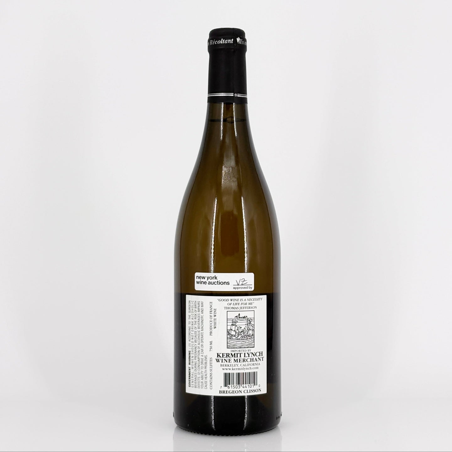 2014 Andre-Michel Bregeon Muscadet Sevre-et-Maine Clisson Cru 'La Molette' Loire, France