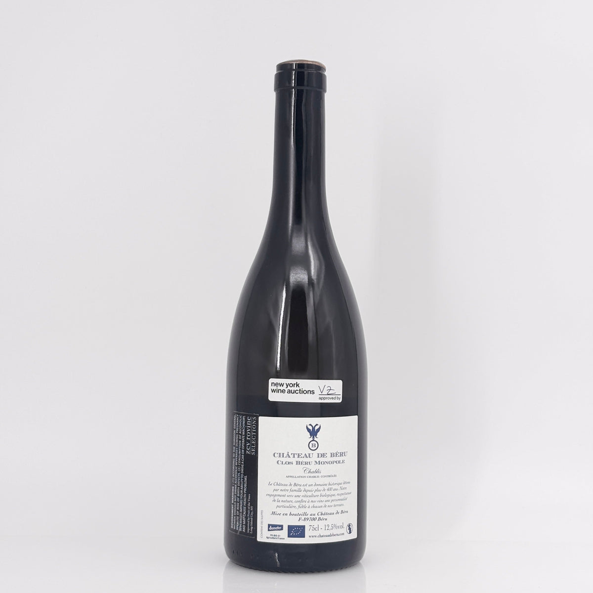 2015 Chateau de Beru Chablis Clos Beru Monopole, Burgundy, France
