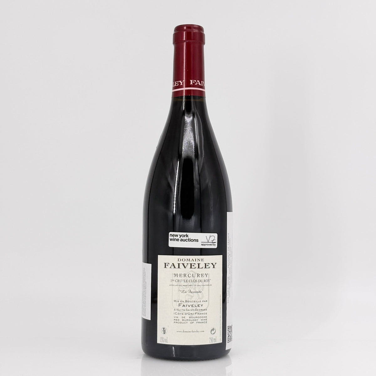 2015 Domaine Faiveley Clos du Roy La Favorite Mercurey Premier Cru, France