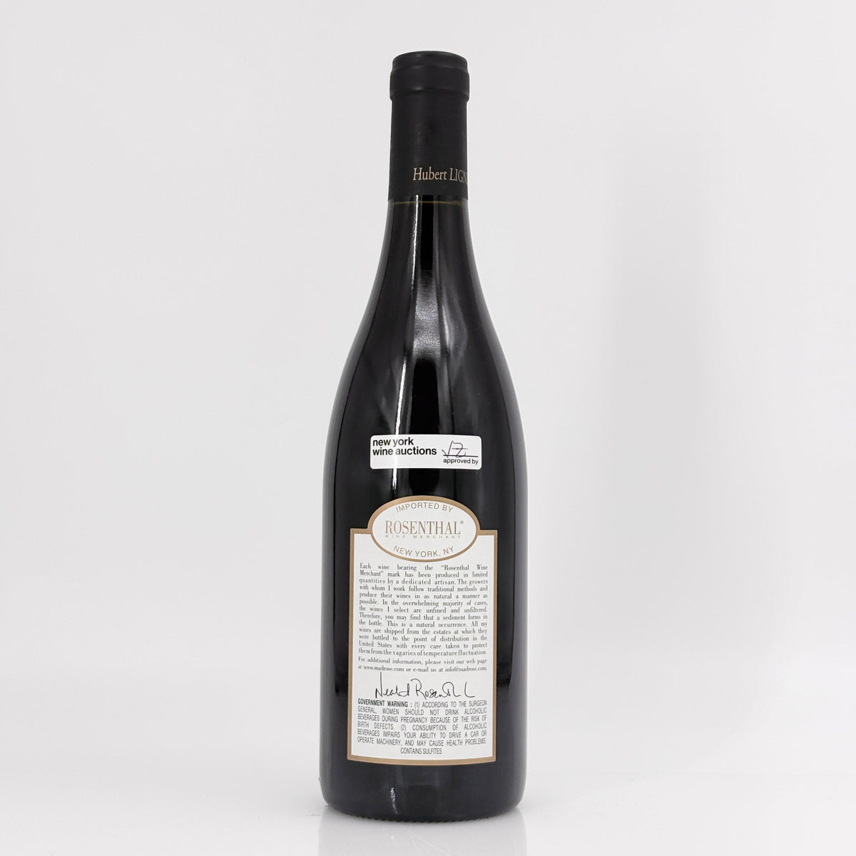 2015 Domaine Hubert Lignier Morey-Saint-Denis Trilogie, Cote de Nuits, France