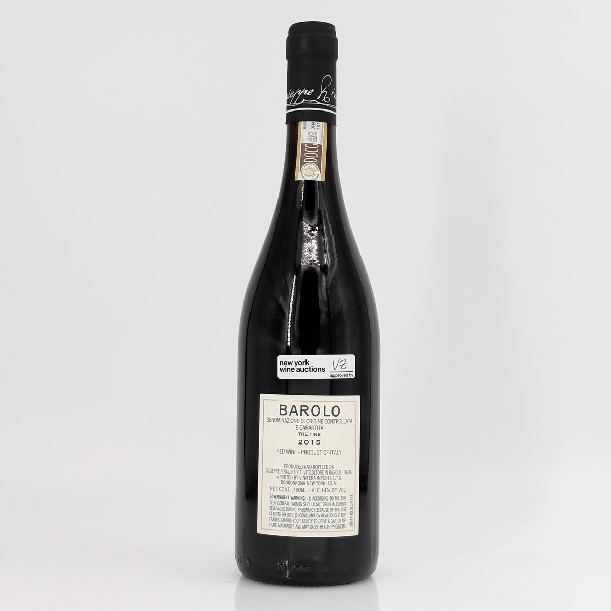 2015 Giuseppe Rinaldi, 'Tre Tine' Barolo DOCG, Piedmont, Italy
