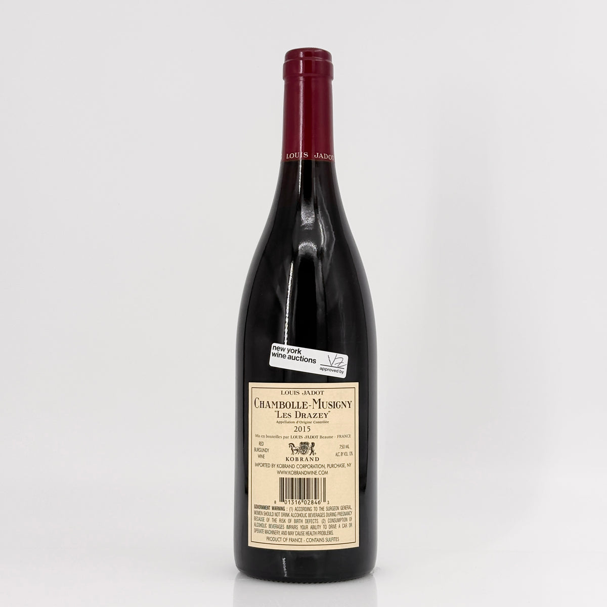 2015 Louis Jadot Chambolle-Musigny Les Drazeys Cote de Beaune, France