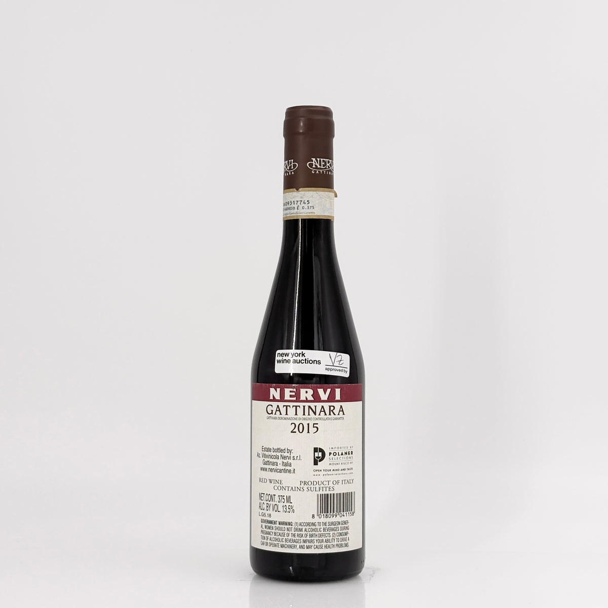 2015 Nervi Conterno Gattinara DOCG Piedmont, Italy 375ml