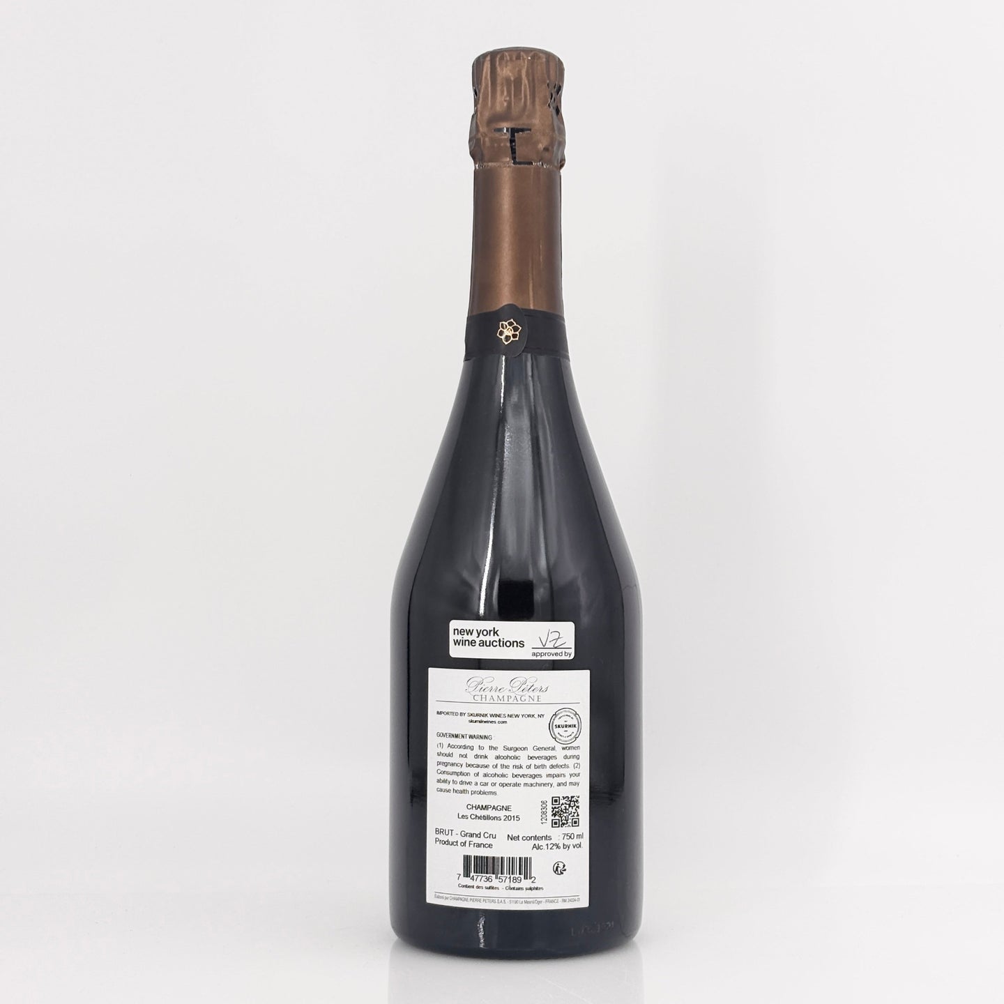 2015 Pierre Peters Cuvee Speciale 'Les Chetillons' Blanc de Blancs Grand Cru Brut Champagne, France