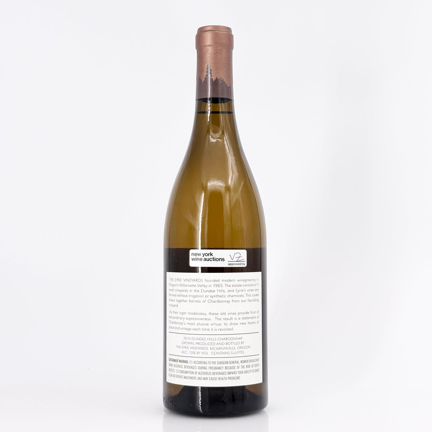 2015 The Eyrie Vineyards Original Vines Chardonnay Dundee Hills, USA