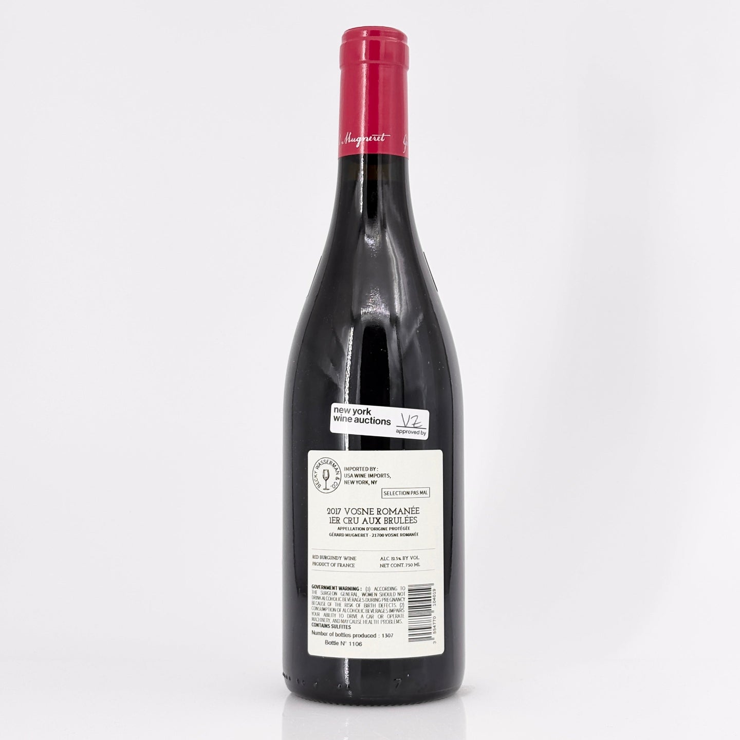 2017 Domaine Gérard Mugneret Vosne-Romanée Premier Cru Aux Brûlées, Côte de Nuits, France