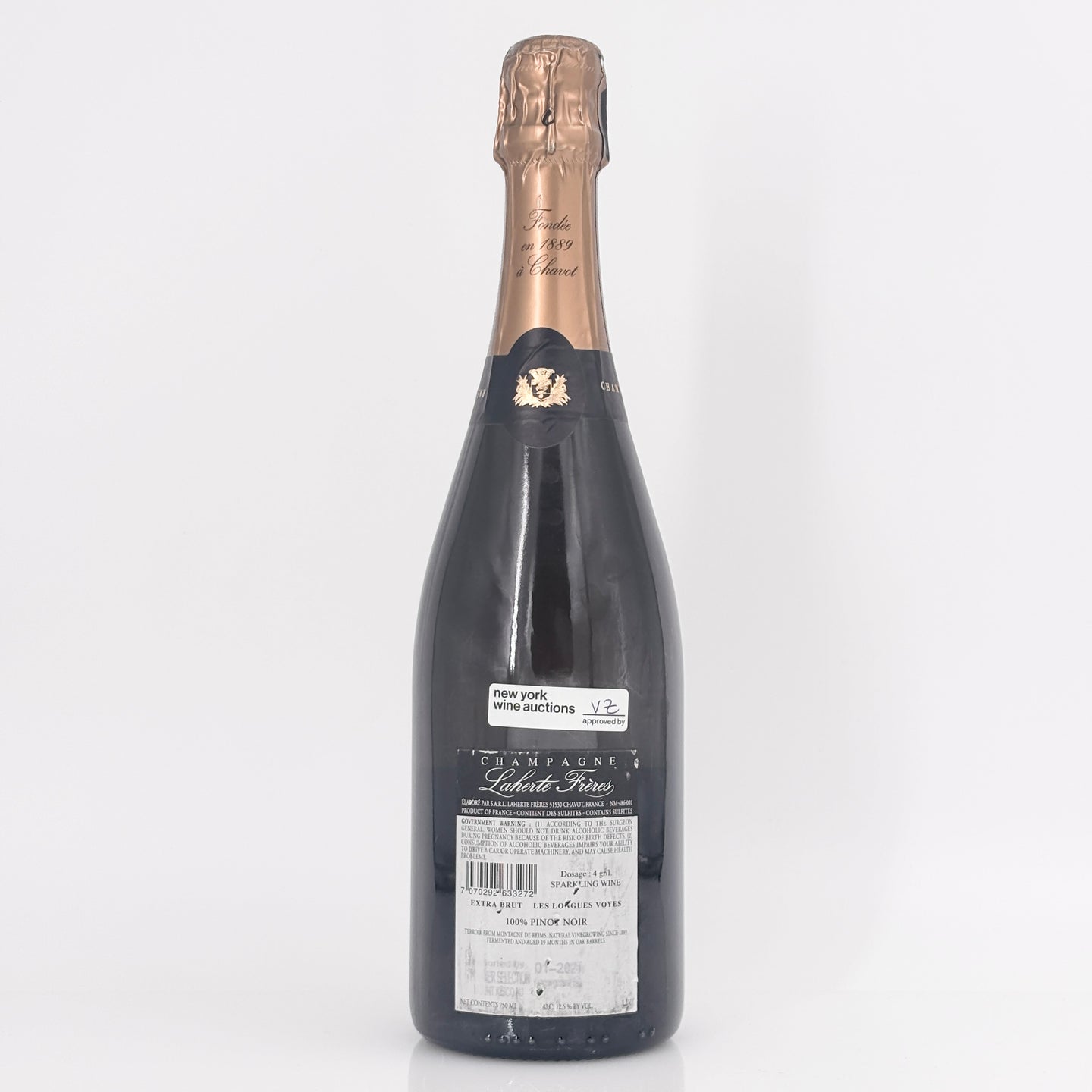 2017 Laherte Frères "Les Longues Voyes" Blanc de Noirs Premier Cru Extra Brut Champagne, France