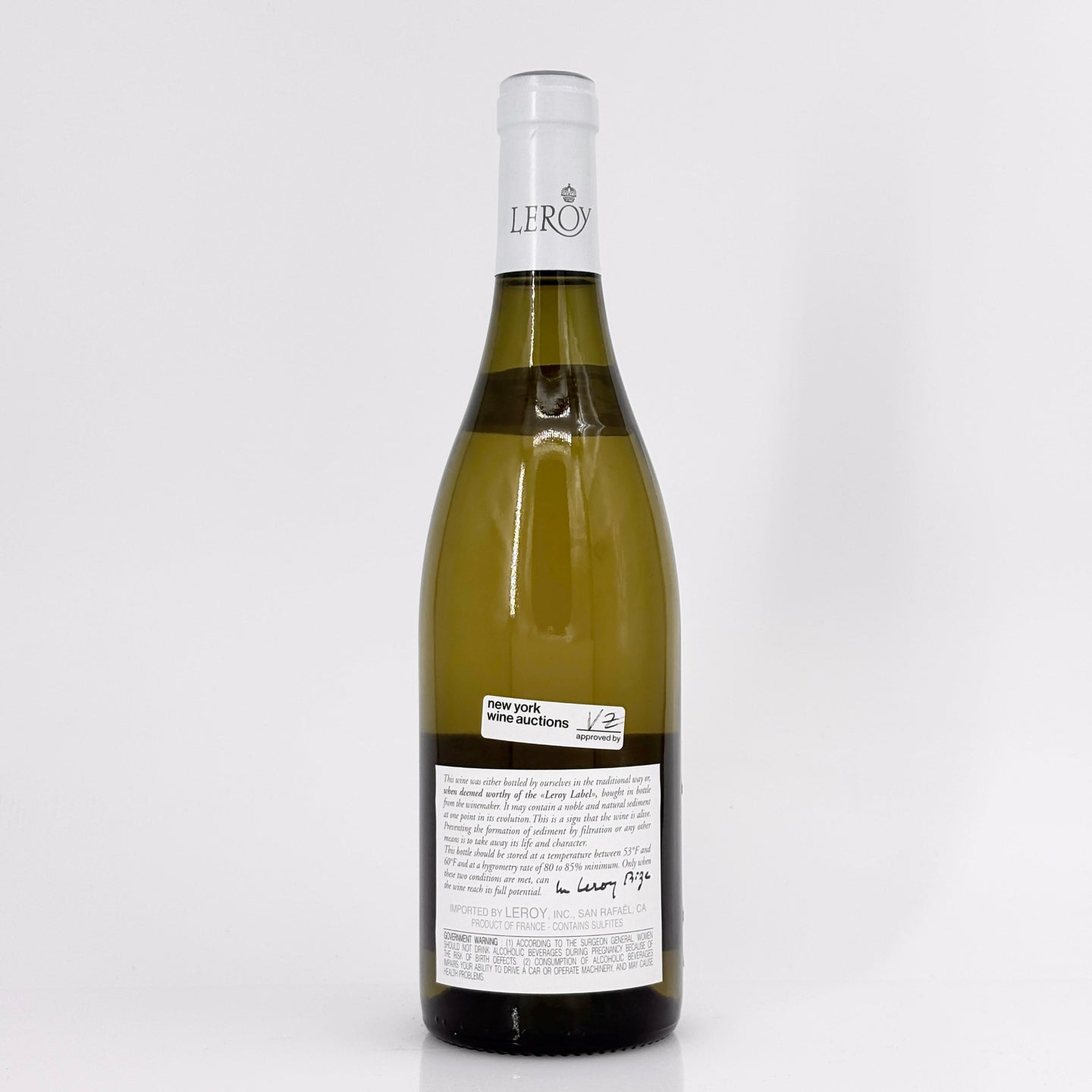 2017 Maison Leroy Meursault, Cote de Beaune, France