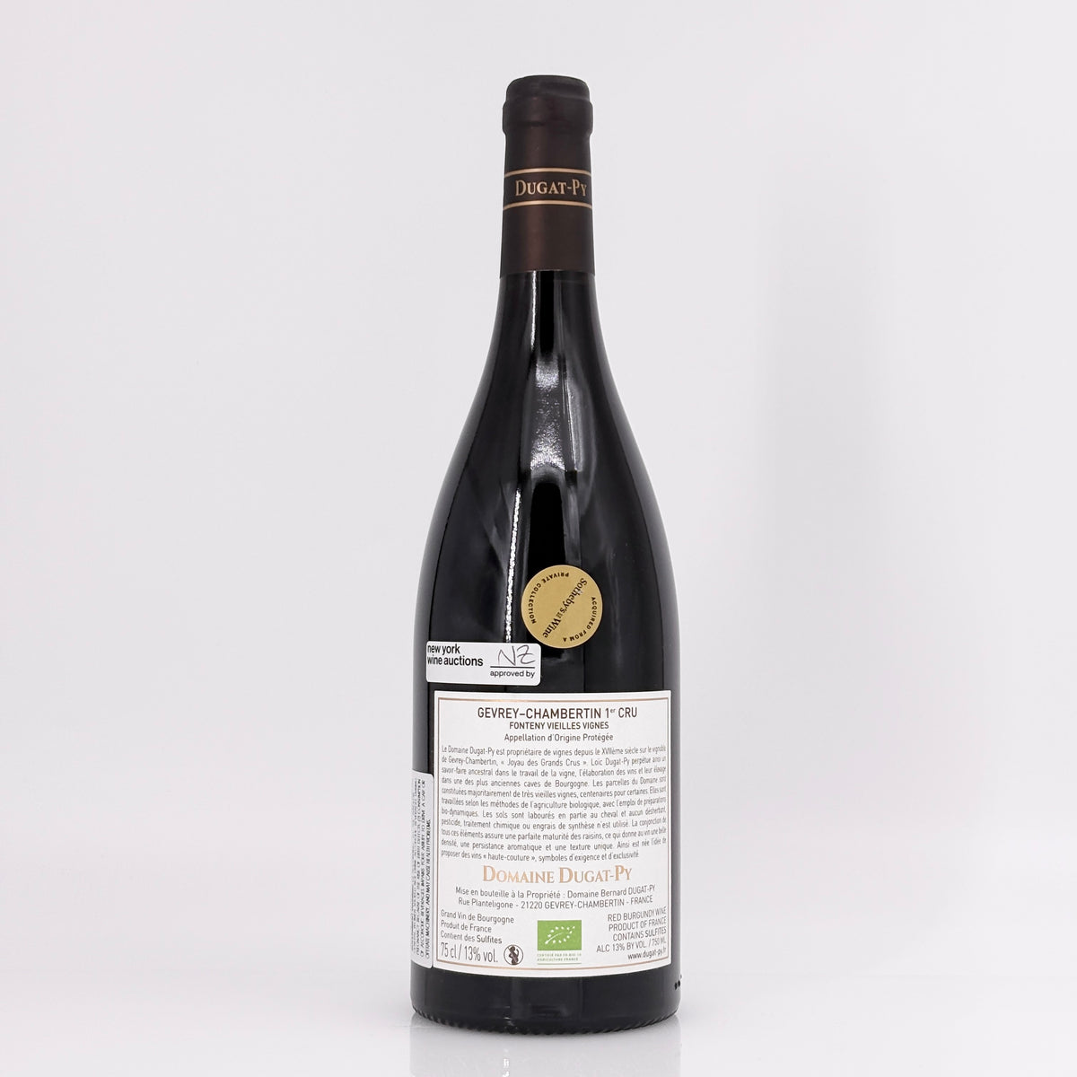 2018 Domaine Dugat-Py Fonteny Gevrey-Chambertin Premier Cru, France (Lot 1)