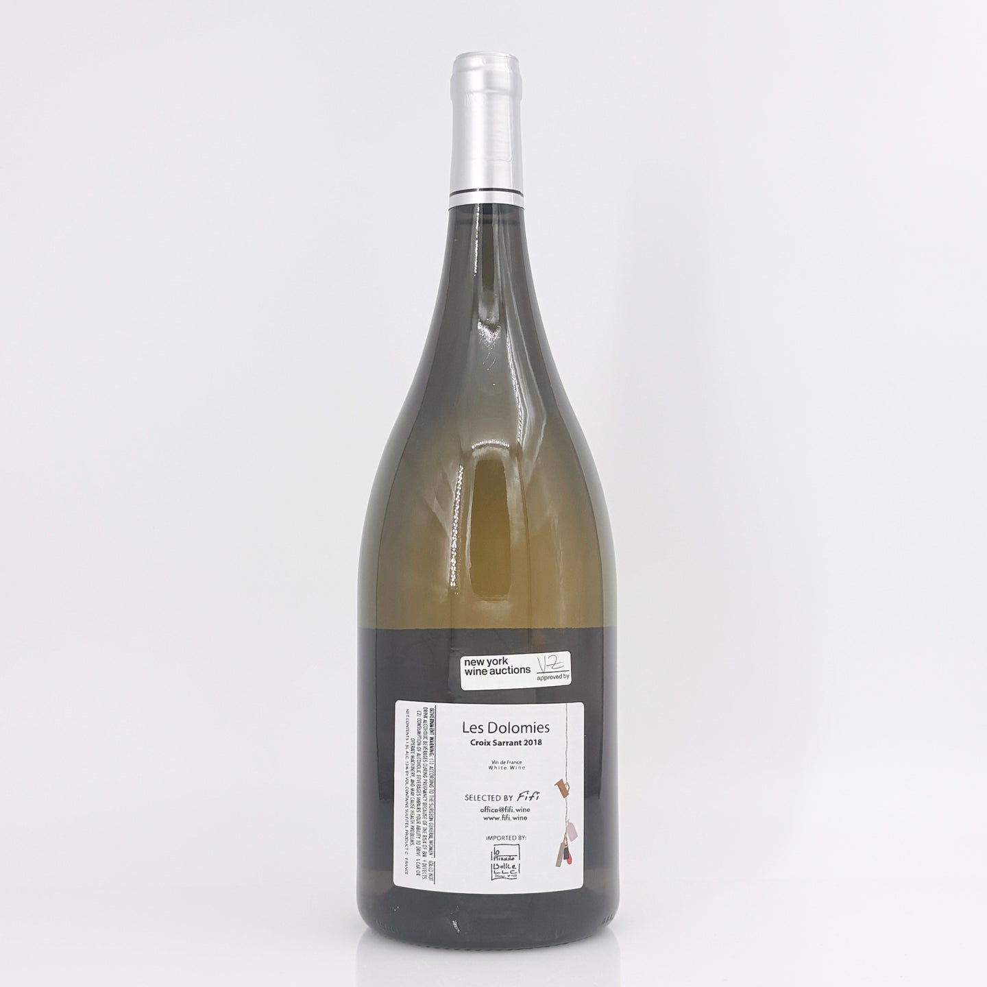 2018 Les Dolomies Cotes du Jura 'Croix Sarrant' Savagnin, France 1.5L Magnum