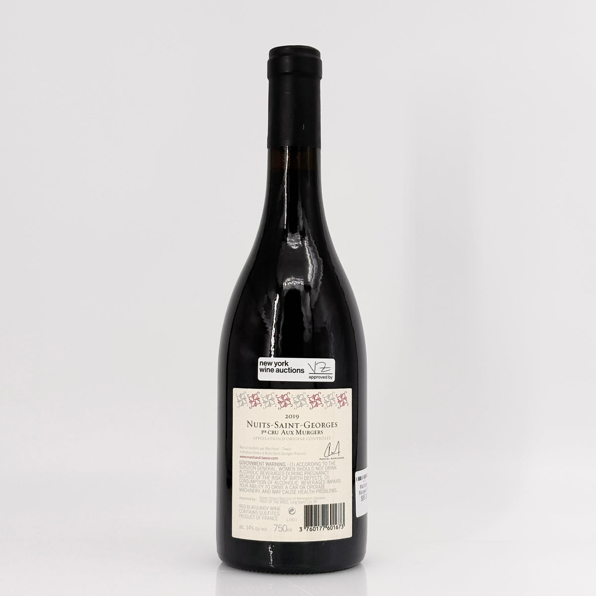 2019 Marchand Tawse Aux Murgers Nuits-Saint-Georges Premier Cru, France