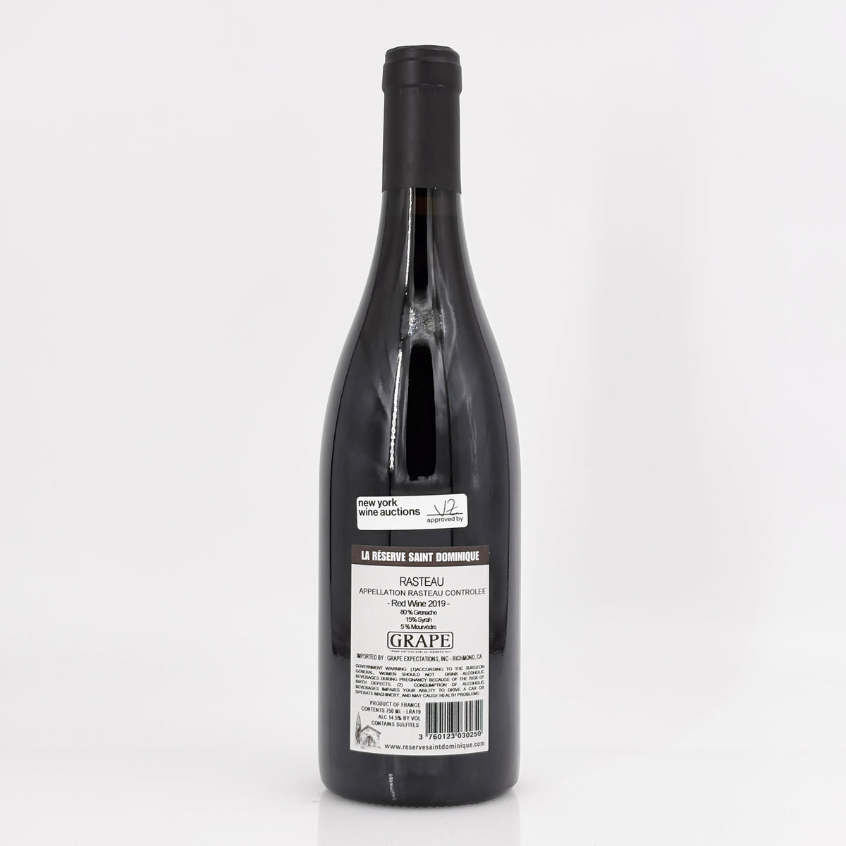 2019 Reserve Saint Dominique Rasteau, Rhone, France