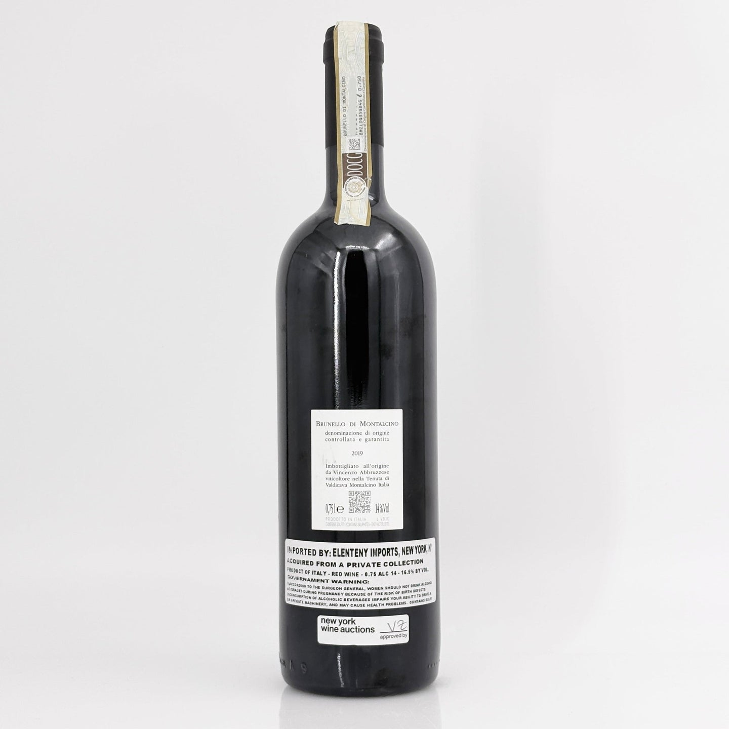 2019 Valdicava Brunello di Montalcino DOCG Tuscany, Italy (Lot 1)