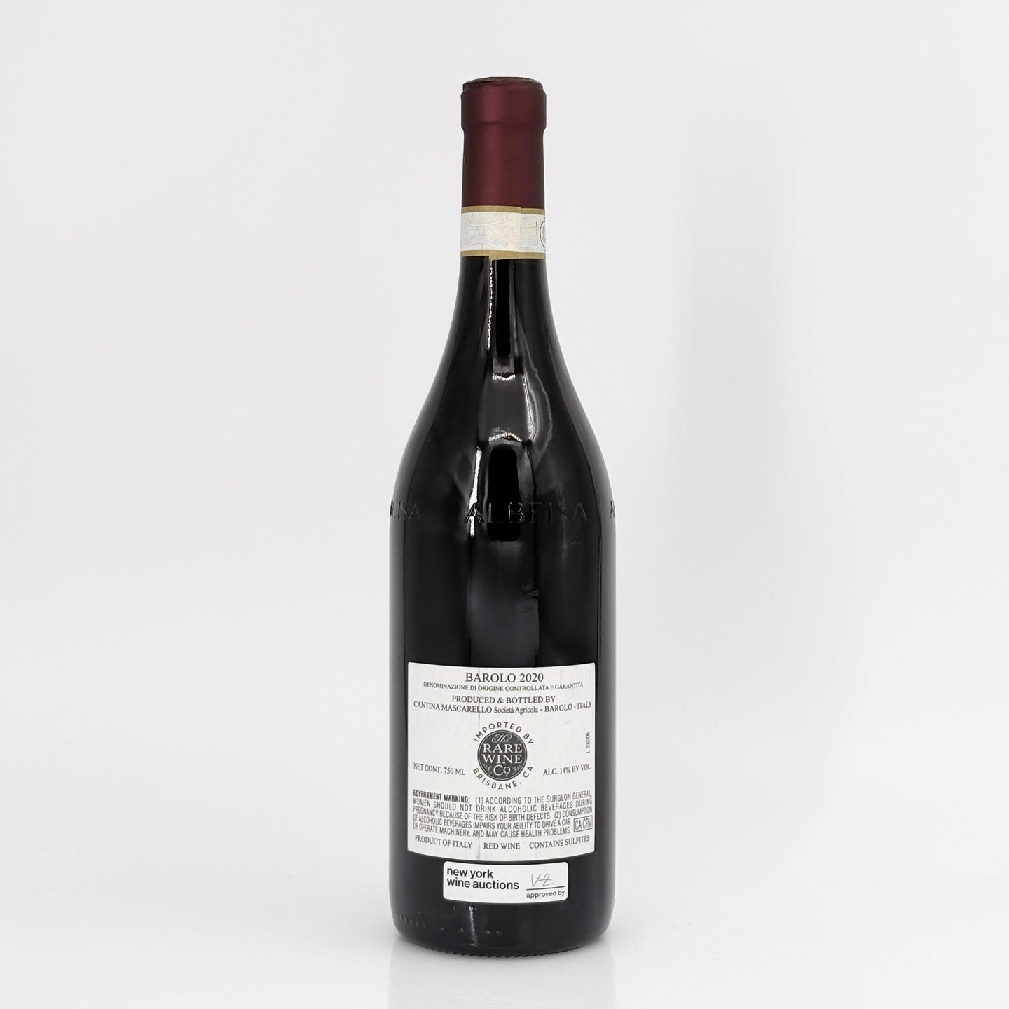 2020 Bartolo Mascarello Barolo, Piedmont, Italy