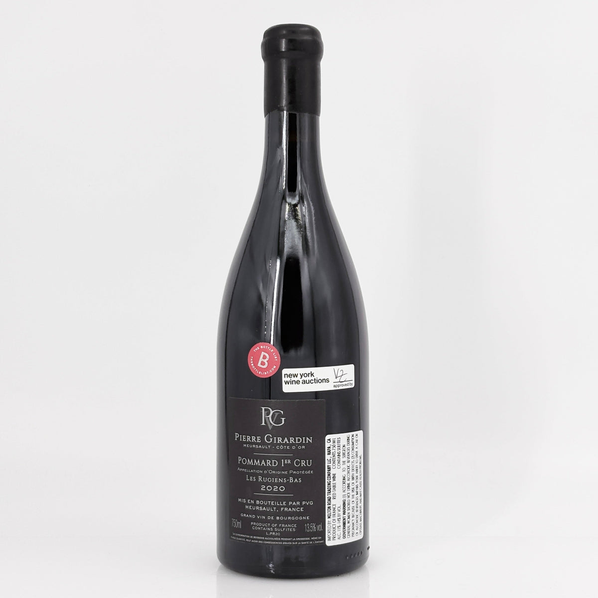 2020 Pierre Girardin Les Rugiens-Bas, Pommard Premier Cru, France