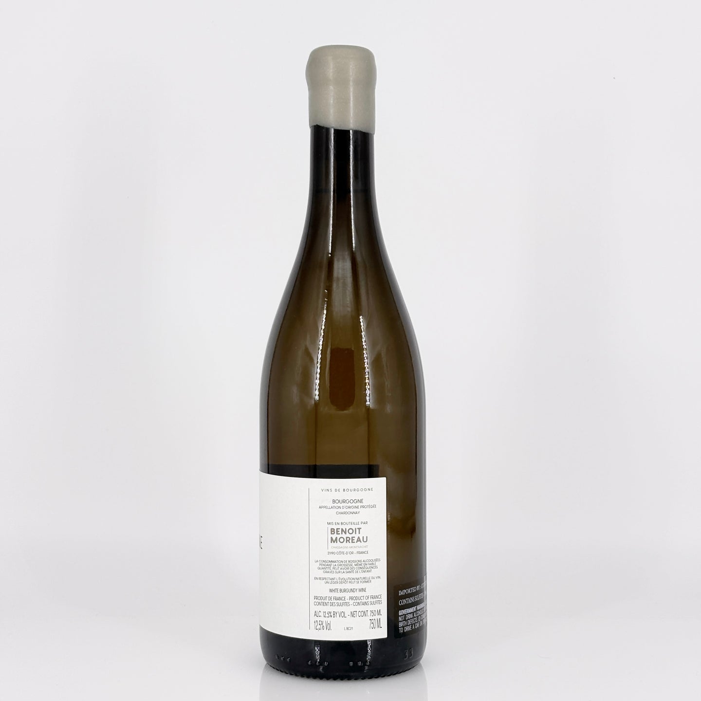 2021 Benoit Moreau Bourgogne Chardonnay, Burgundy, France (Lot 2)