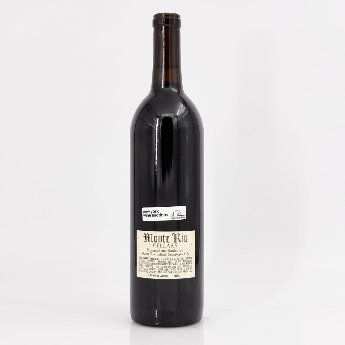 2021 Monte Rio Cellars Teresi Vineyard Red, Lodi, USA