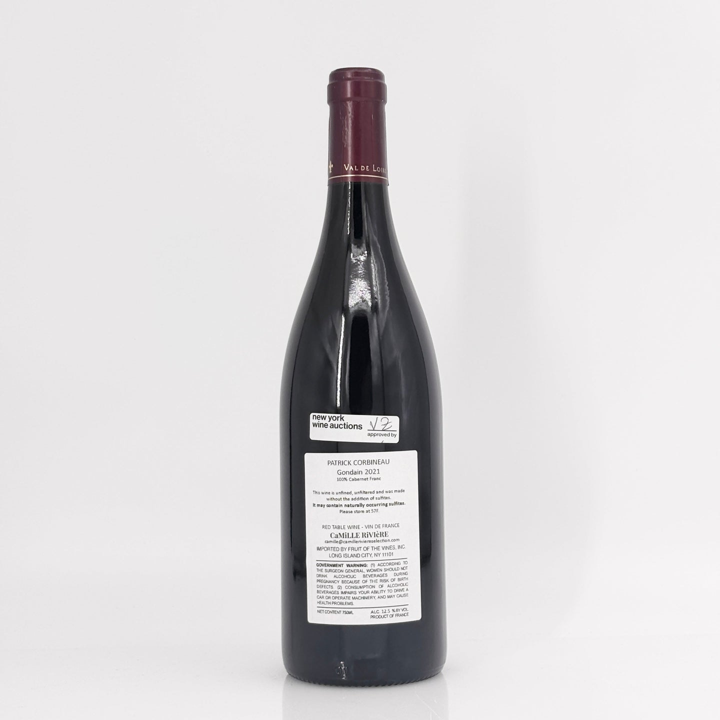 2021 Patrick Corbineau 'Gondain' Loire, Vin de France