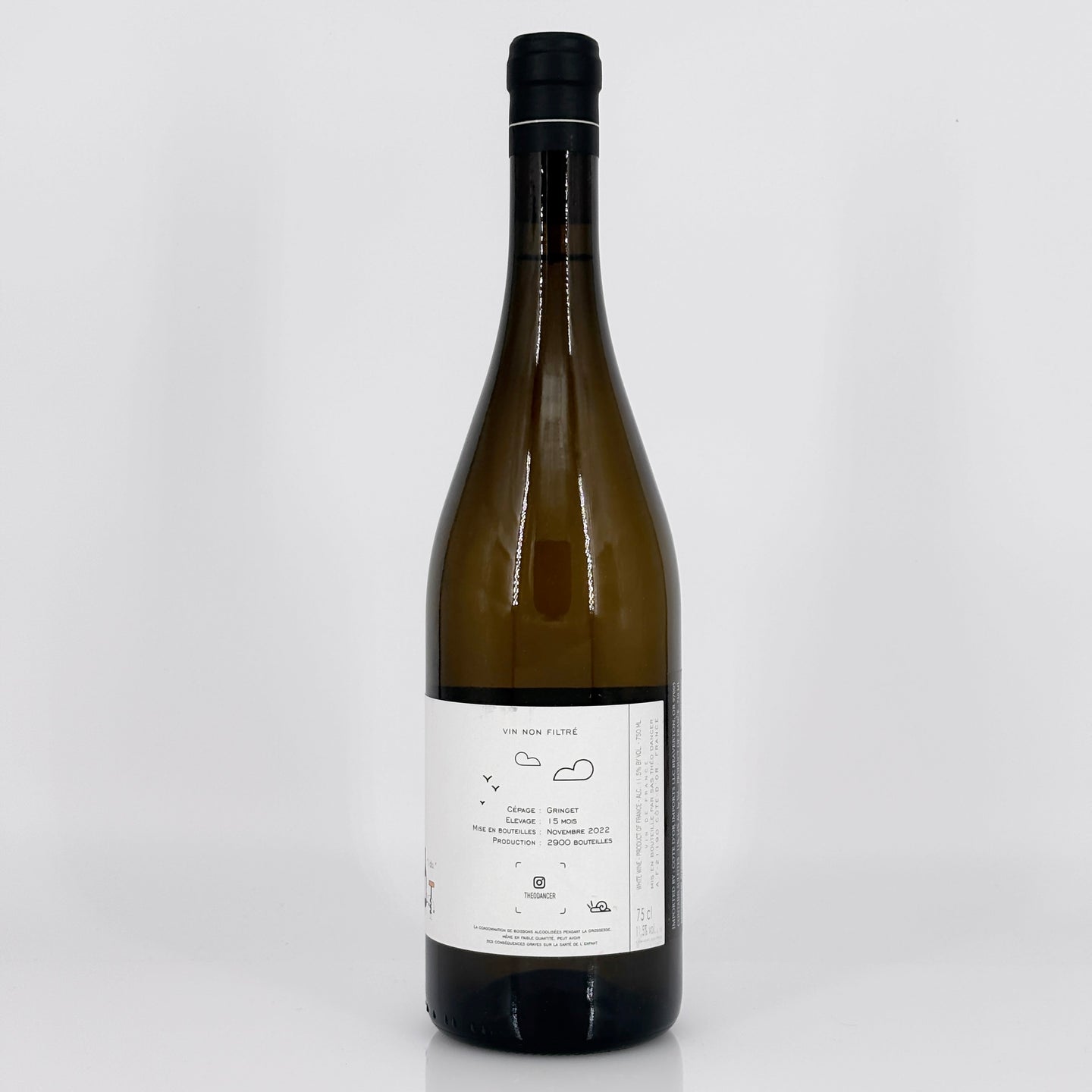 2021 Theo Dancer Alpestre Gringet, Vin de France