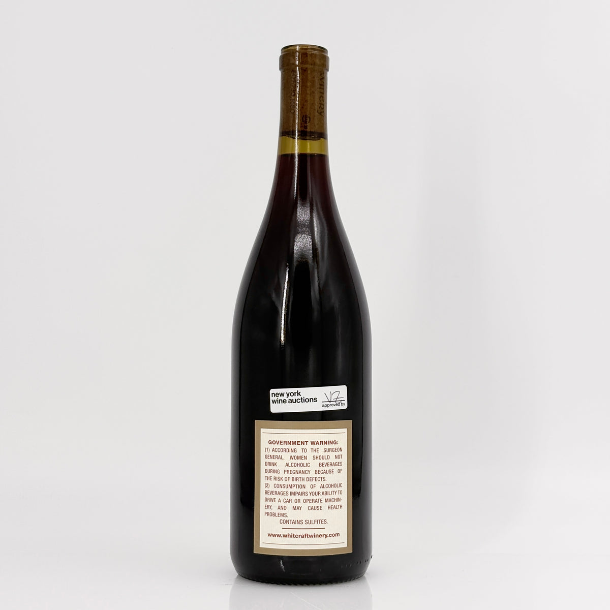 2021 Whitcraft Winery Radian Vineyard Pinot Noir, Sta Rita Hills, USA