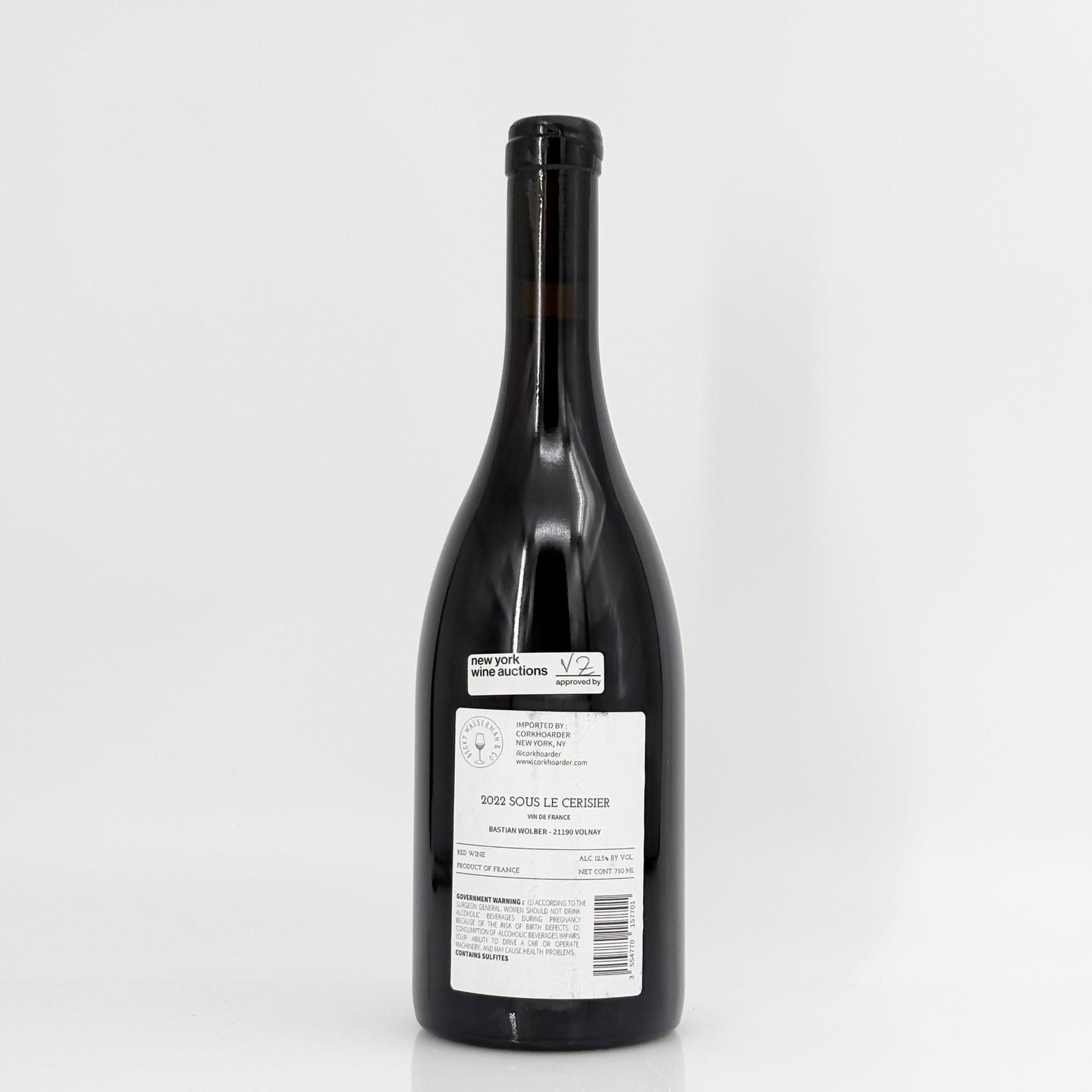2022 Bastian Wolber 'Sous Le Cerisier' Burgundy, Vin de France