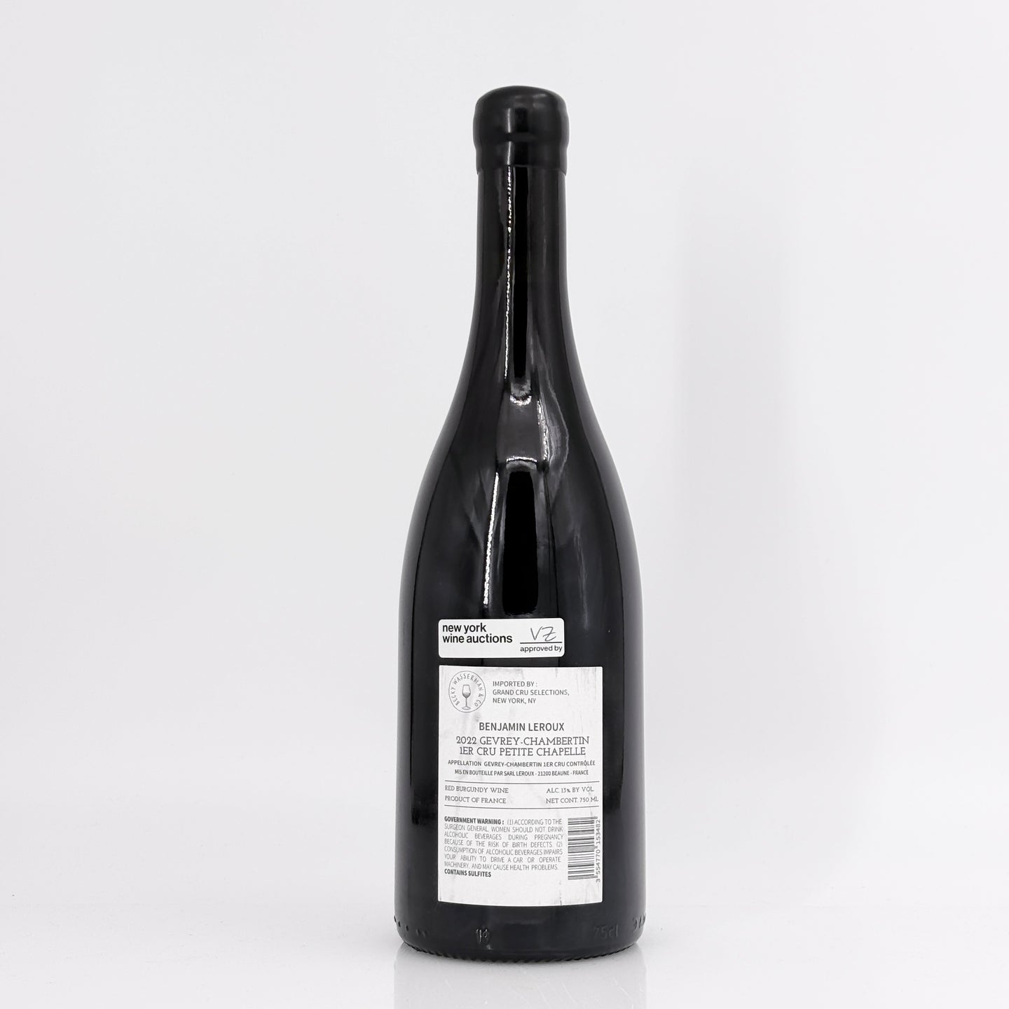 2022 Benjamin Leroux Petite Chapelle Gevrey-Chambertin Premier Cru, France