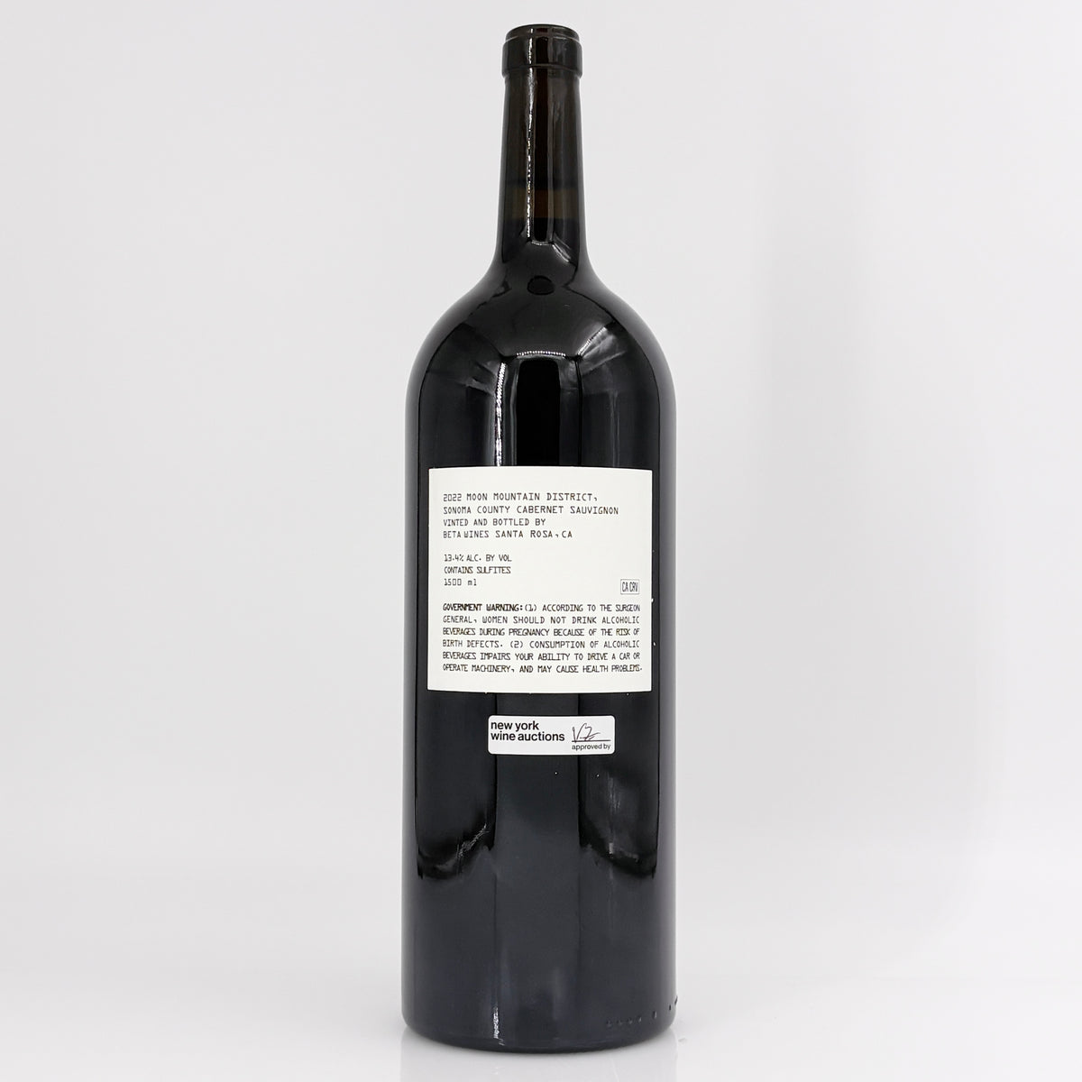 2022 Beta Lupina Vineyard Cabernet Sauvignon 1.5L Magnum Moon Mountain District, USA