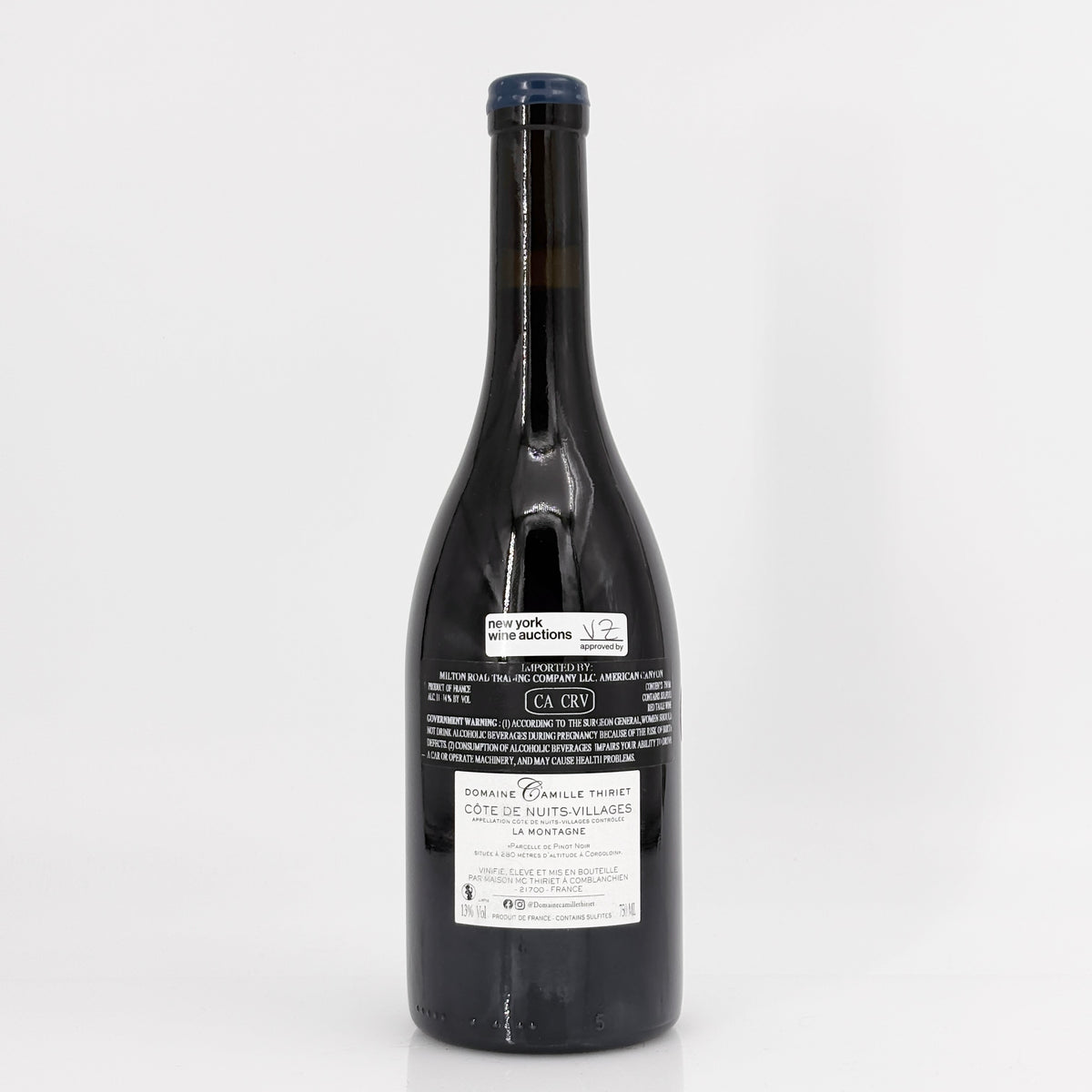 2022 Domaine Camille Thiriet Cote de Nuits-Villages 'La Montagne', Burgundy, France