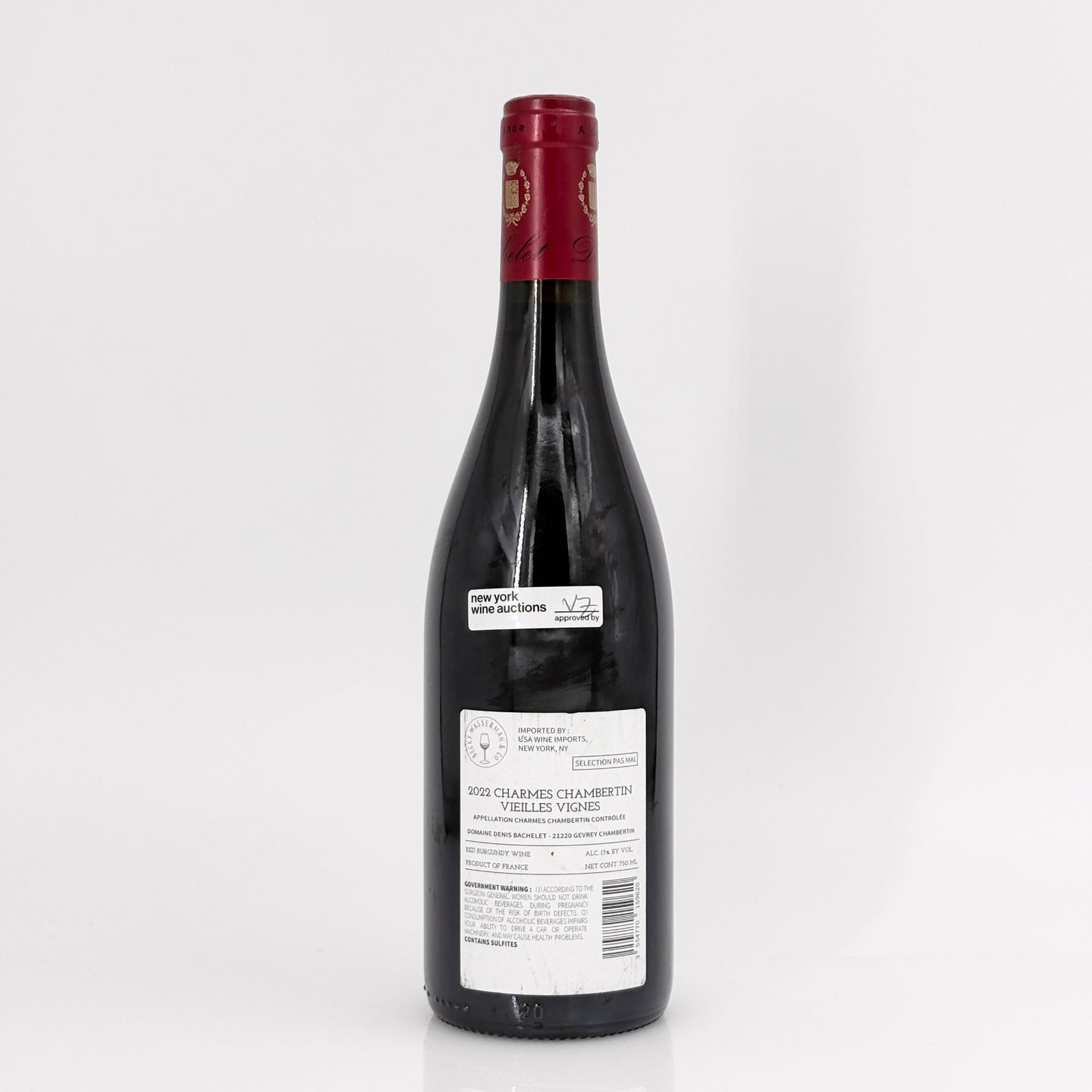 2022 Domaine Denis Bachelet Charmes-Chambertin Grand Cru Vieilles Vignes Cote de Nuits, France