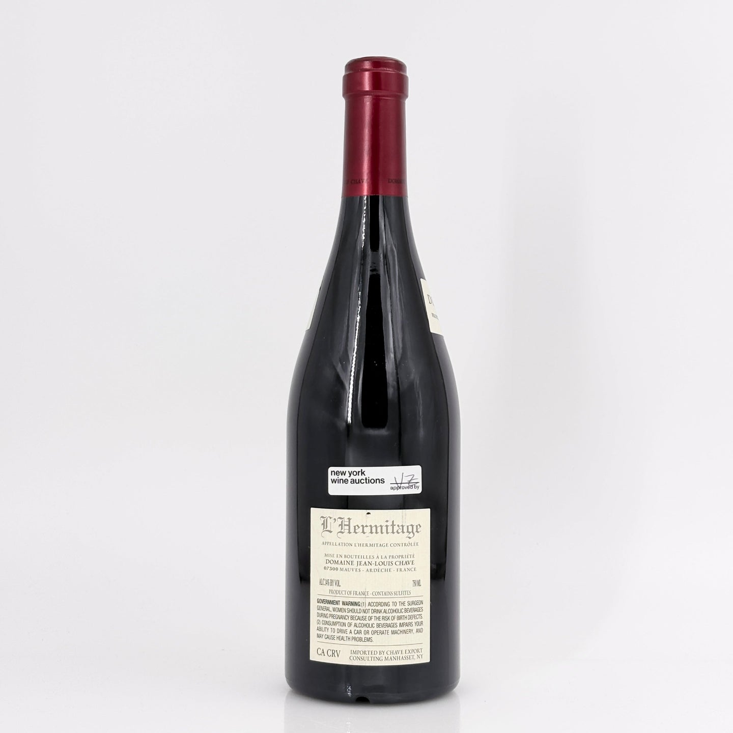 2022 Domaine Jean-Louis Chave Hermitage Rouge, Rhone, France (Lot 1)