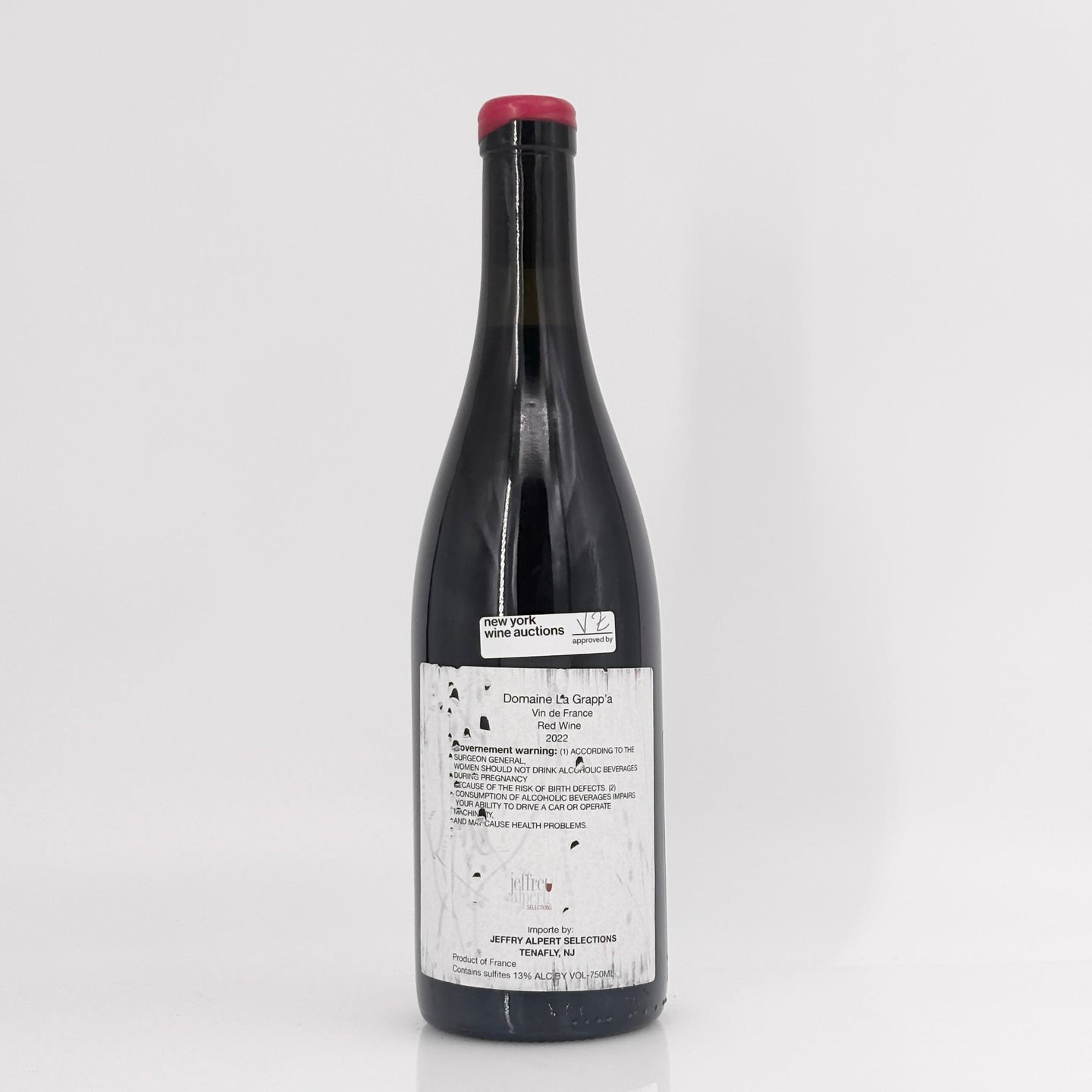 2022 Domaine la Grapp'A Cotes du Jura Pere Guy Rouge, France
