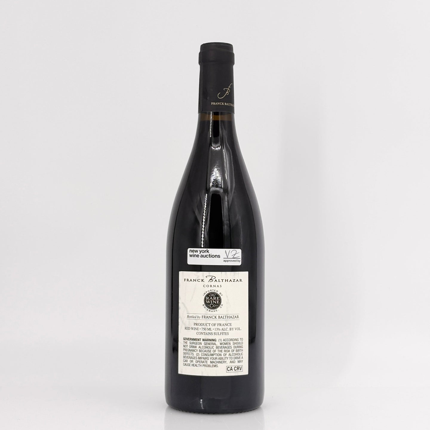 2022 Franck Balthazar Cornas Cuvee Casimir Balthazar Rhone, France