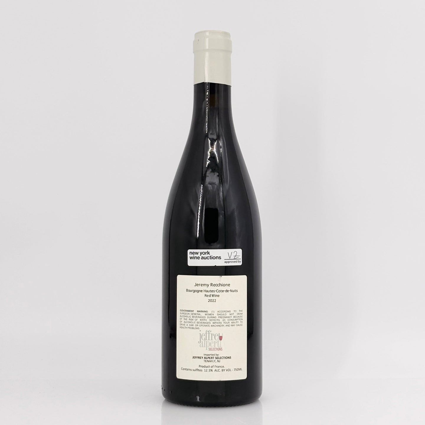 2022 Jeremy Recchione Bourgogne Hautes Cotes de Nuits Burgundy, France