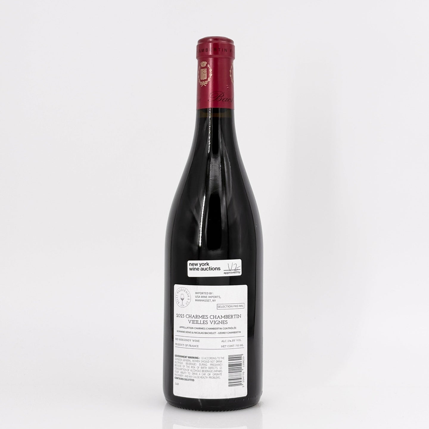 2023 Domaine Denis Bachelet Charmes-Chambertin Grand Cru Vieilles Vignes Cote de Nuits, France (Lot 1)