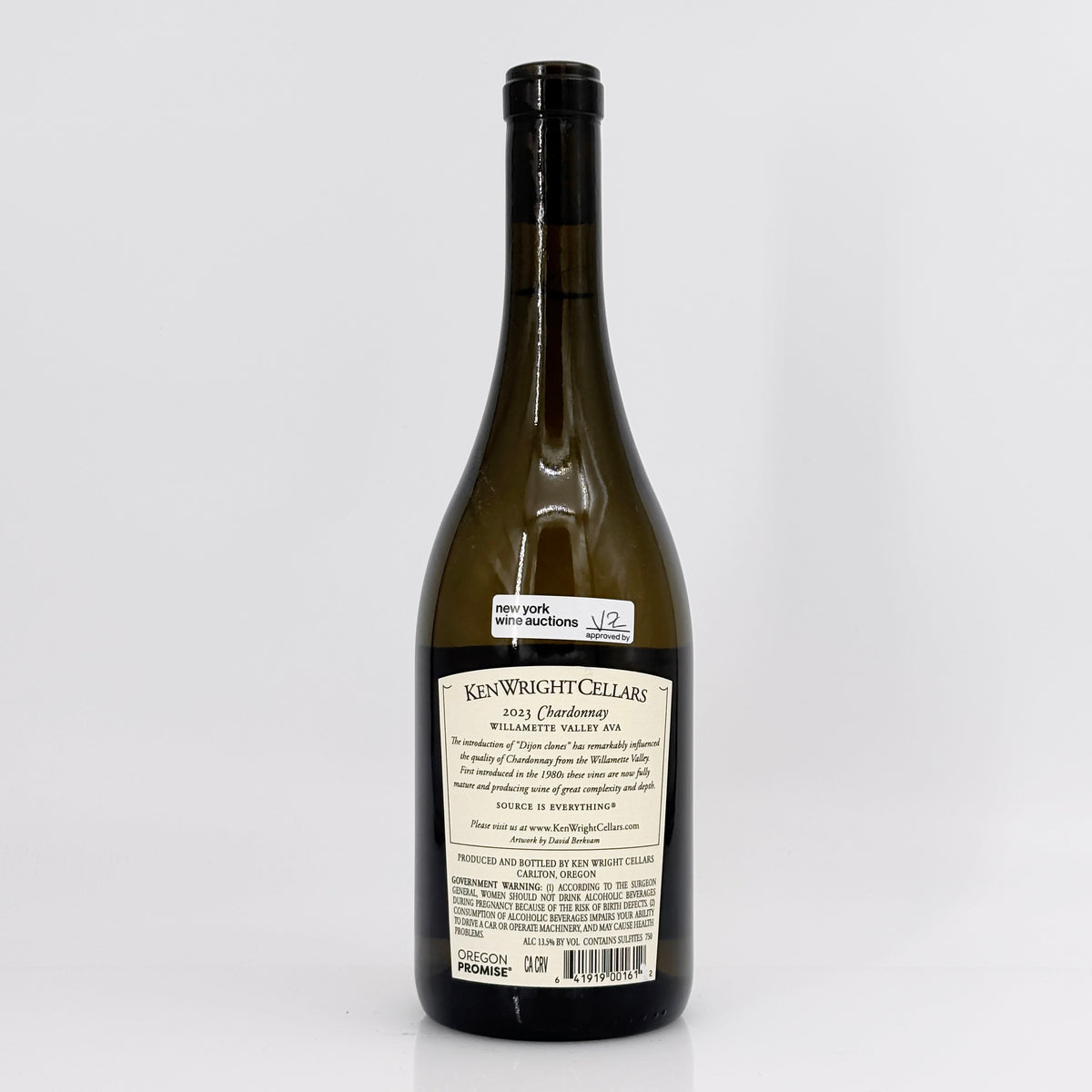 2023 Ken Wright Cellars Chardonnay, Willamette Valley, USA