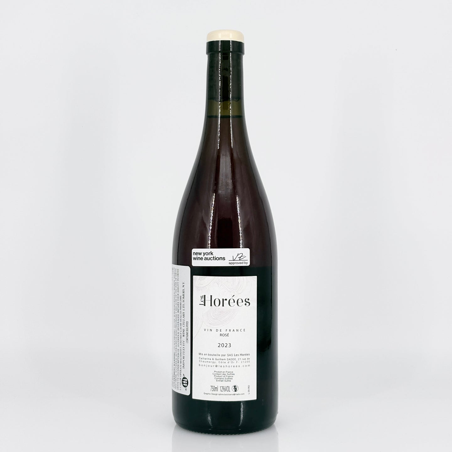 2023 Les Horées Bourgogne Rose Bonheur Burgundy, France (Lot 1)