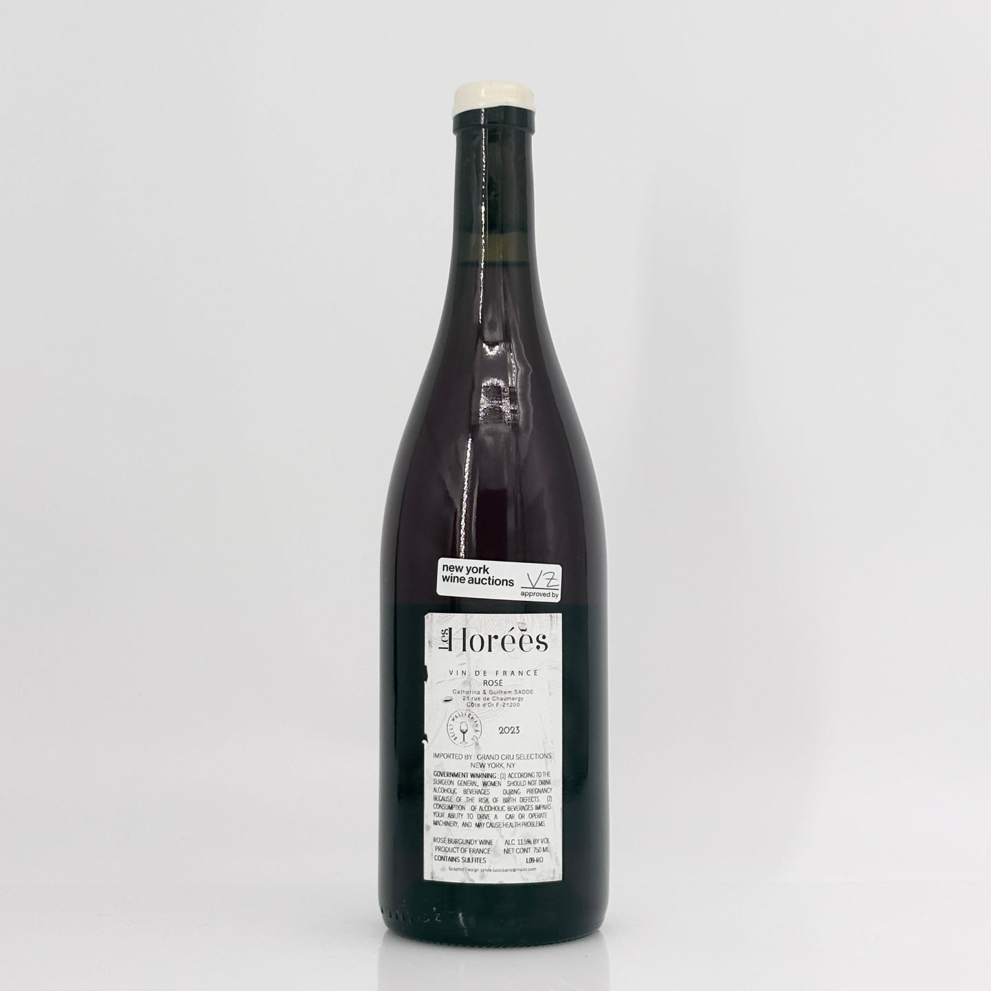 2023 Les Horées Bourgogne Rose Bonheur, Burgundy, France (Lot 2)
