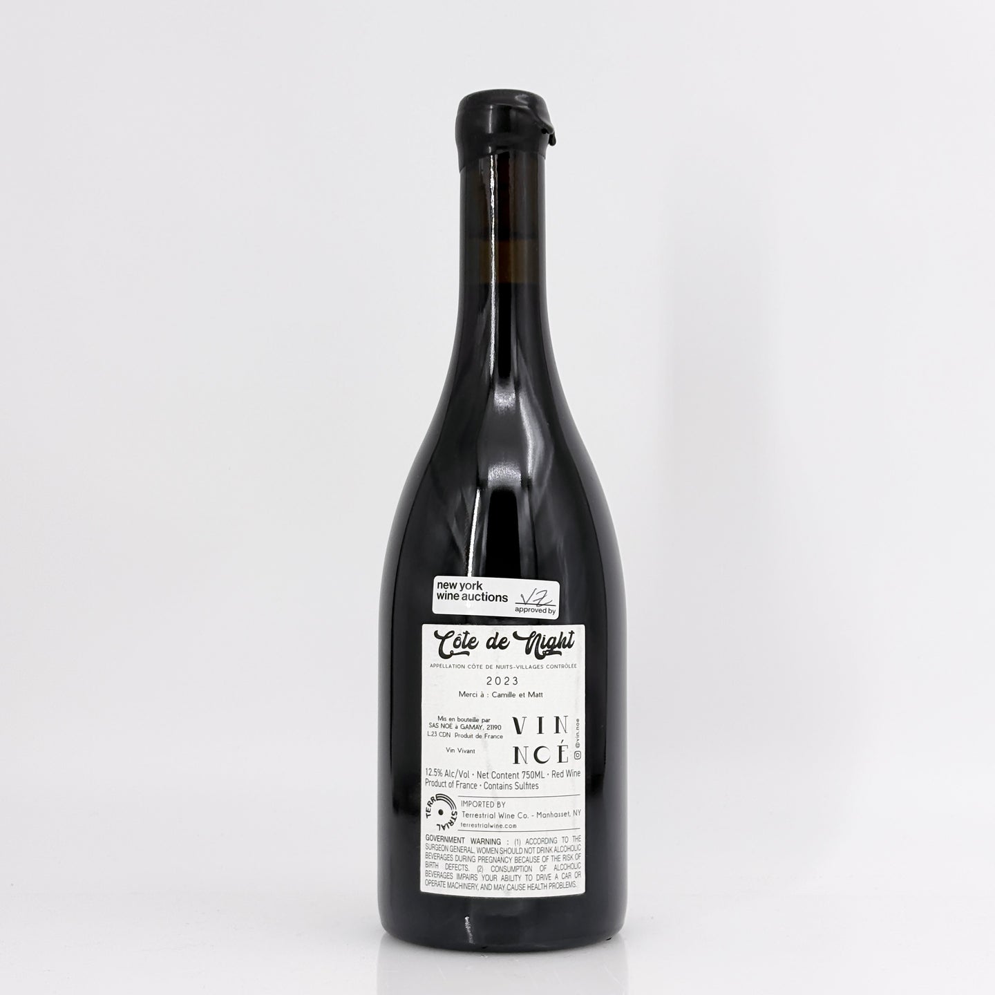 2023 Vin Noe Cote de Nuits-Villages 'Cote de Night', Burgundy, France