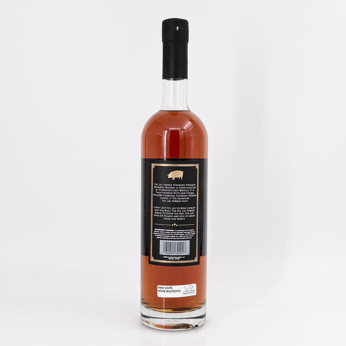 Peg Leg Porker 12 Year Old Tennessee Straight Bourbon Whiskey, Tennessee, USA