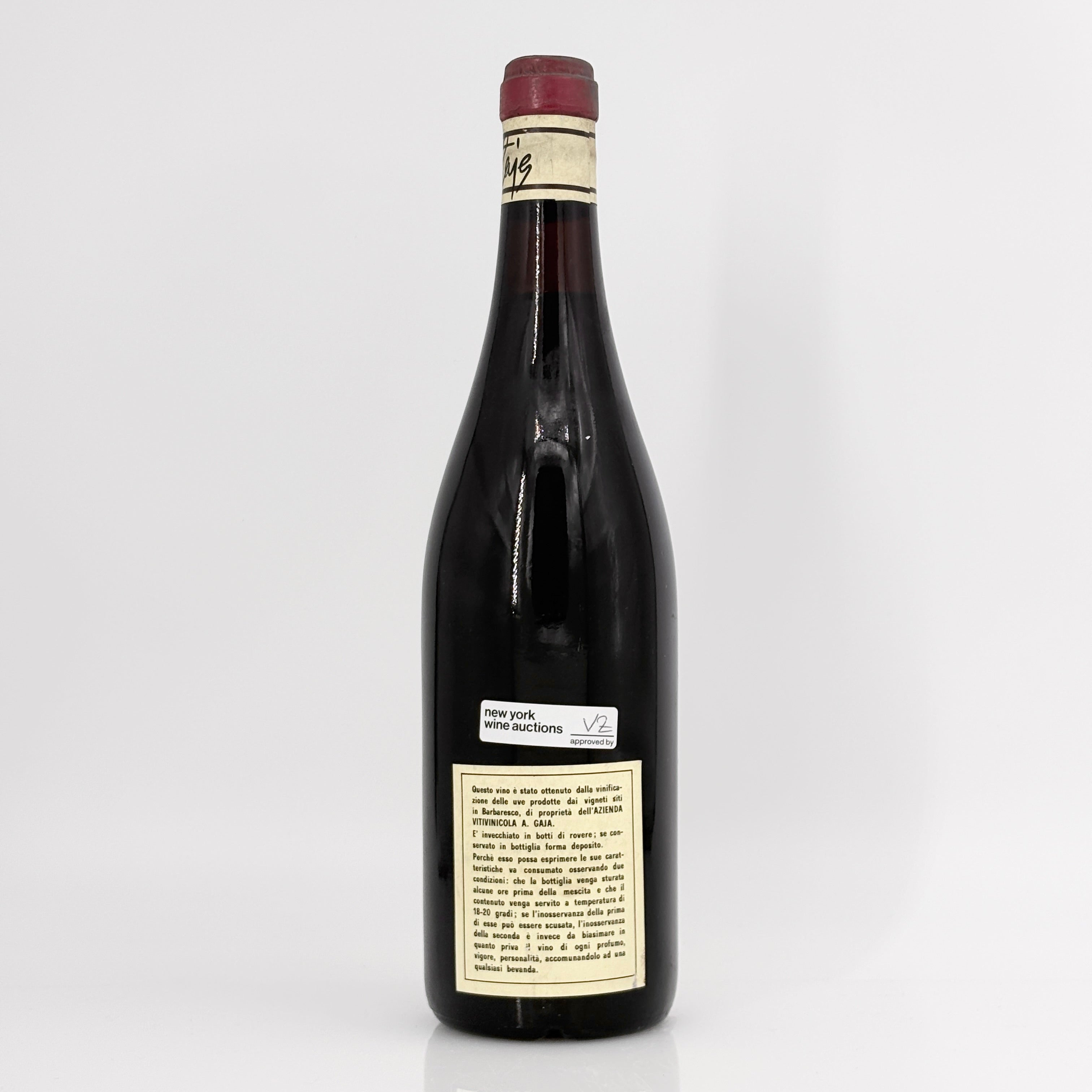 1969 Gaja Barbaresco DOCG Piedmont, Italy