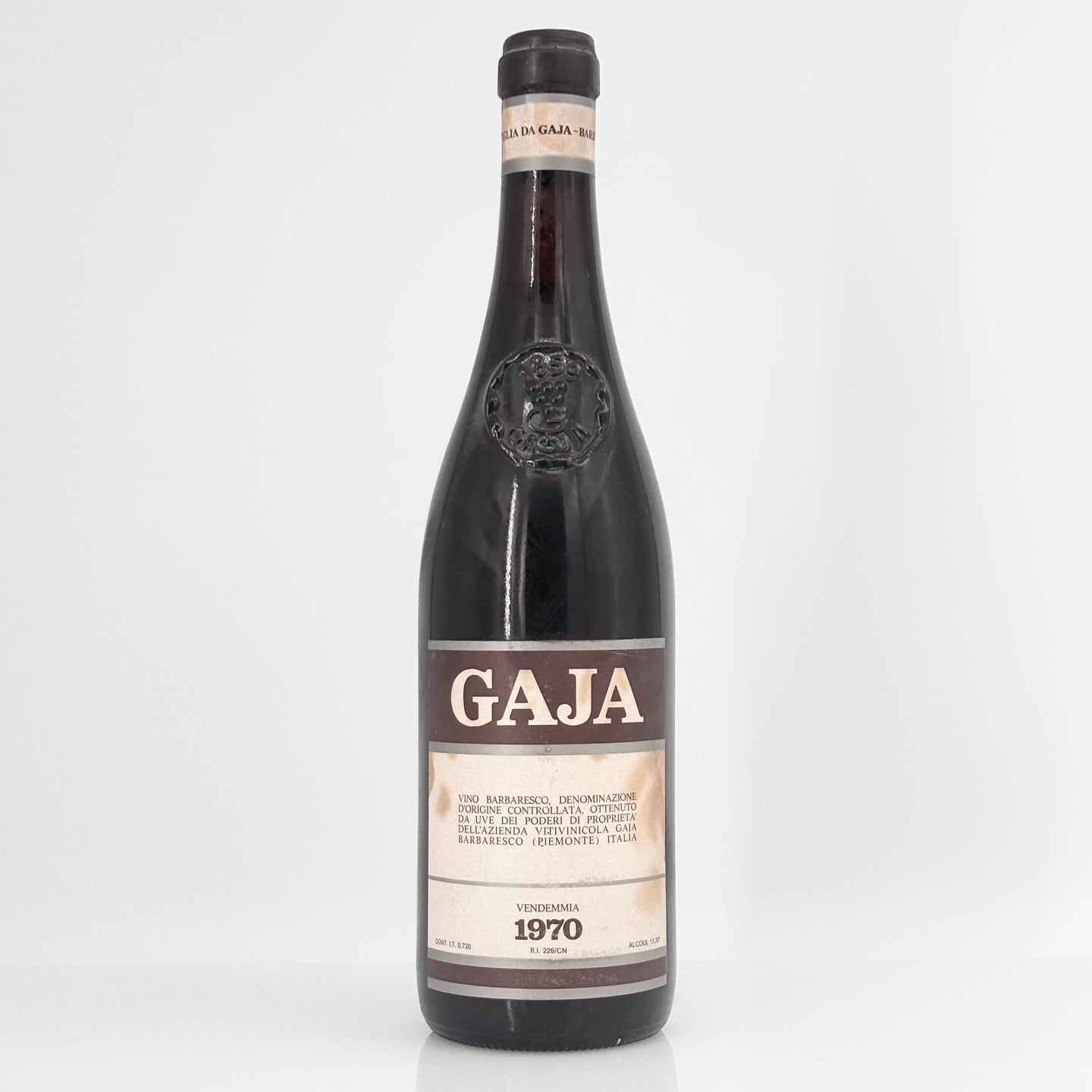 1970 Gaja Barbaresco DOCG Piedmont, Italy (Lot 1)