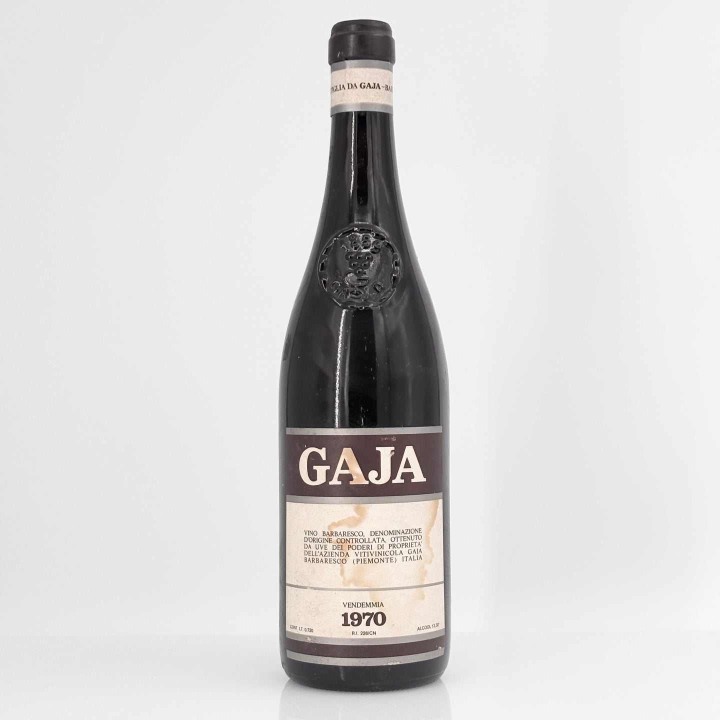 1970 Gaja Barbaresco DOCG Piedmont, Italy (Lot 1)