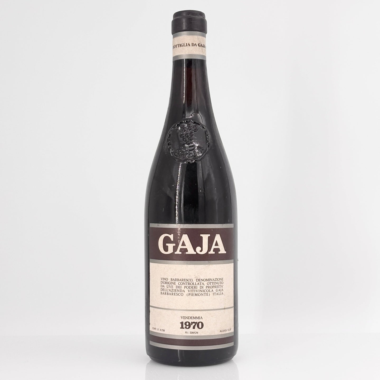 1970 Gaja Barbaresco DOCG Piedmont, Italy (Lot 1)