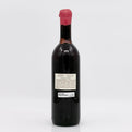 Wine bottle with a visible label on a white background