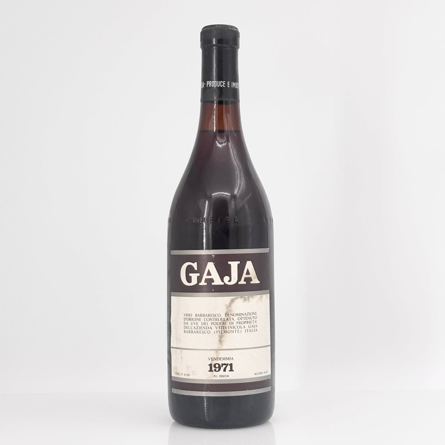 1971 Gaja Barbaresco DOCG Piedmont, Italy