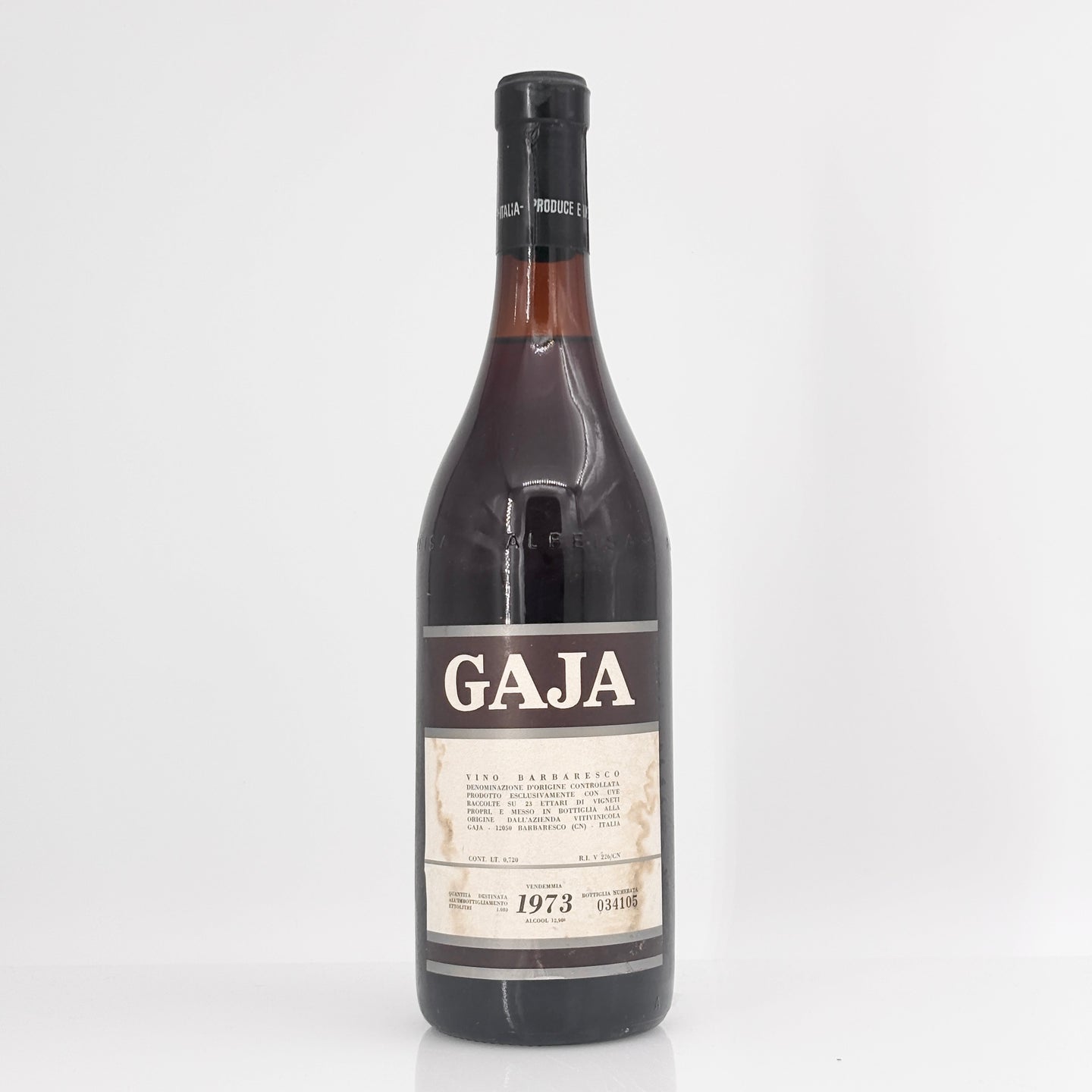 1973 Gaja Barbaresco DOCG Piedmont, Italy (Lot 1)